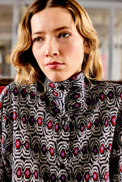 chemise col montant orso