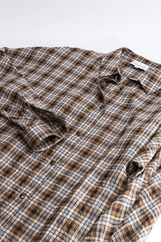 chemise femme carreaux marron neil