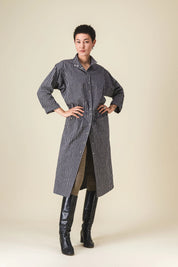 legging rayures marron pimprenelle