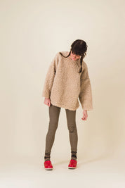 legging rayures marron pimprenelle