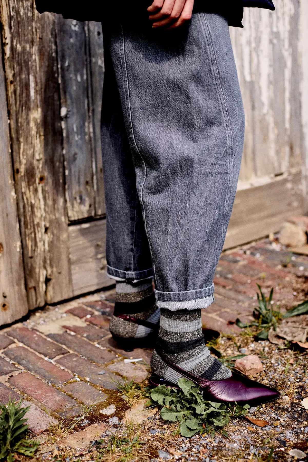 chaussettes rayees femme mickey