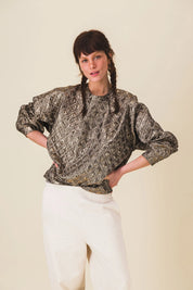 pull femme dore lame norma