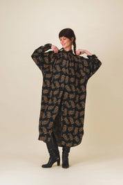 robe longue imprime cachemire patti