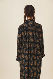 robe longue imprime cachemire patti