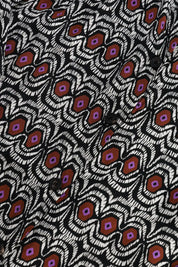 robe longue imprime prunelle