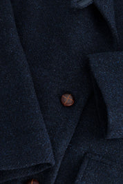 veste femme courte laine bleue manille