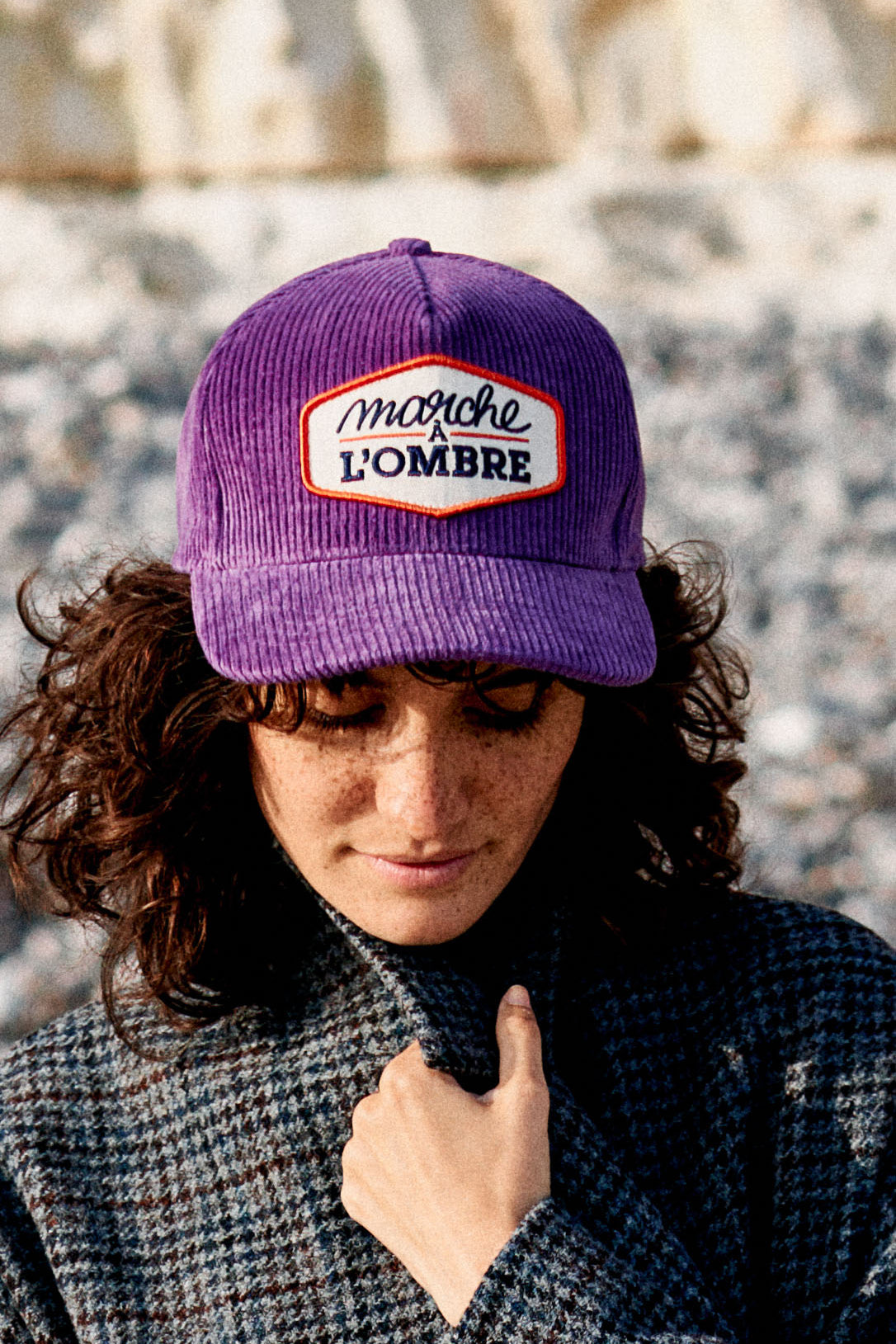 casquette-femme-velours-cotele-violette