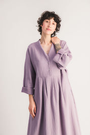 MAUVE HECTORINE DRESS