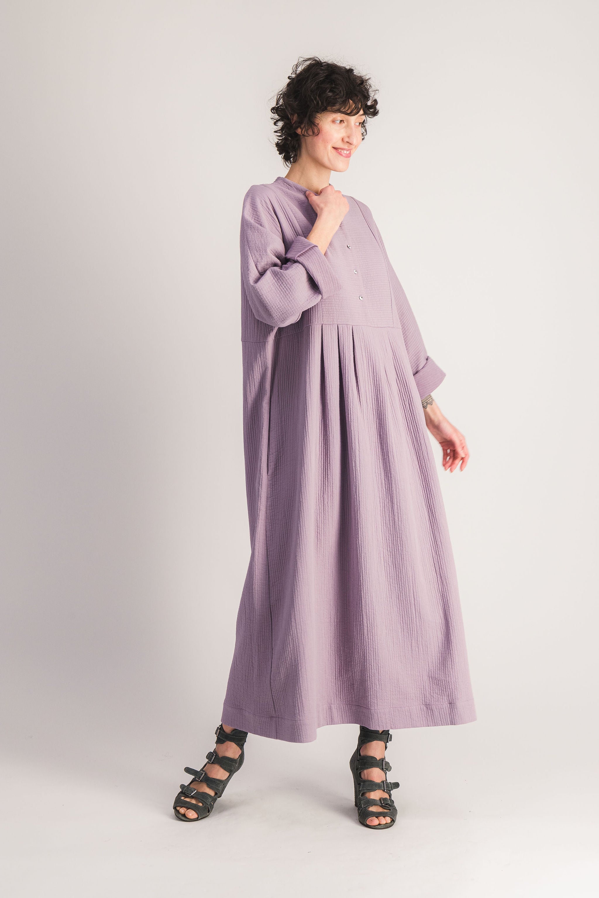 ROBE HECTORINE MAUVE