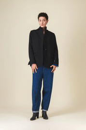 blazer femme noir lois