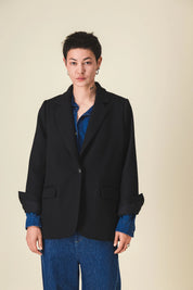 blazer femme noir lois
