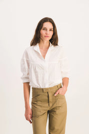 BLOUSE SIMONE BRODERIES ANGLAISES