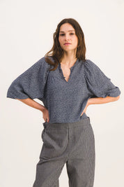 BLOUSE NIKI POIS