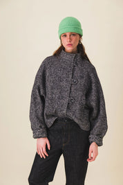 blouson laine marine jagger