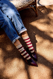 CHAUSSETTES SAILOR BORDEAUX