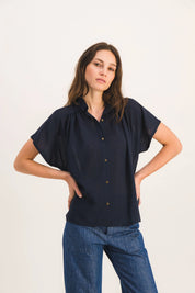 CHEMISE NELLY MARINE