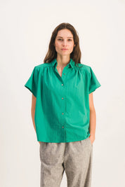 CHEMISE NELLY VERTE