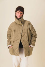 doudoune femme beige dulet