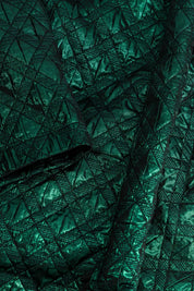 kimono femme vert lame gloire