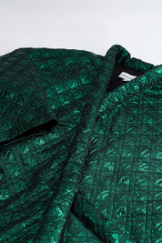 kimono femme vert lame gloire