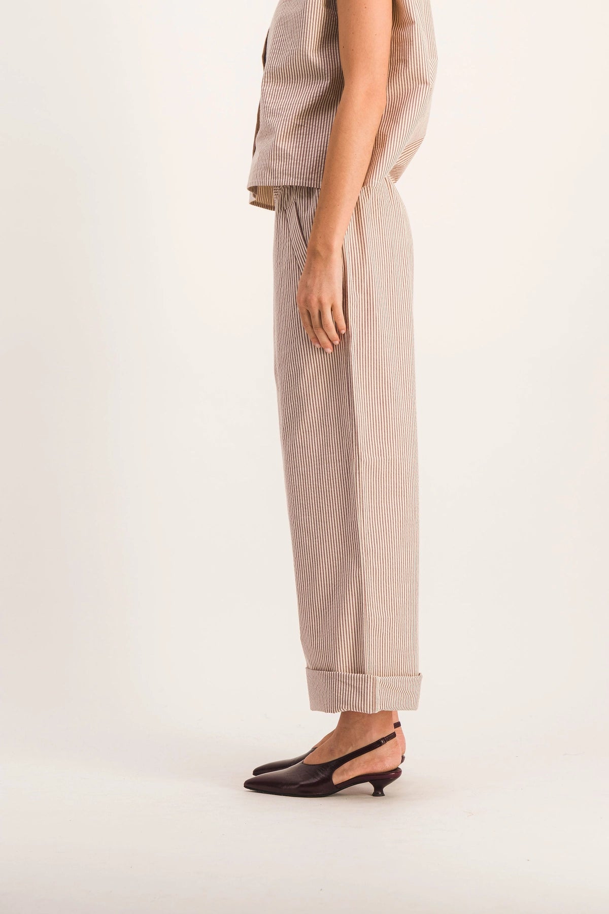 PANTALON ZAHO RAYURES