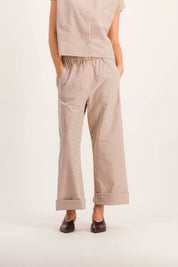 PANTALON ZAHO RAYURES