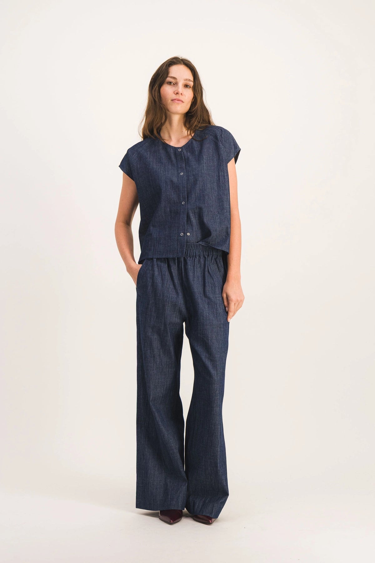 PANTALON ZAHO DENIM LIGHT