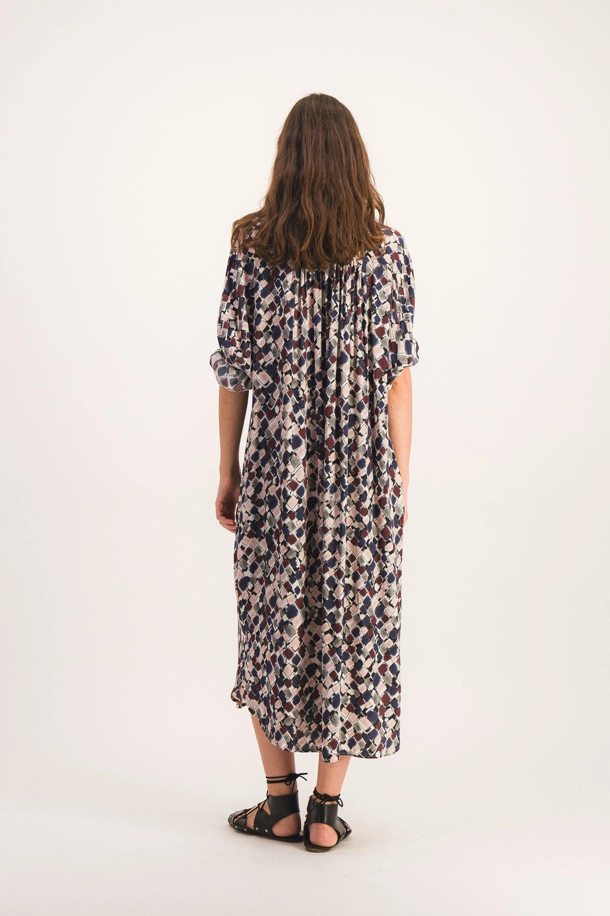 ROBE MAHAUT BORDEAUX ESQUISSE