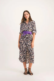 ROBE MAHAUT BORDEAUX ESQUISSE