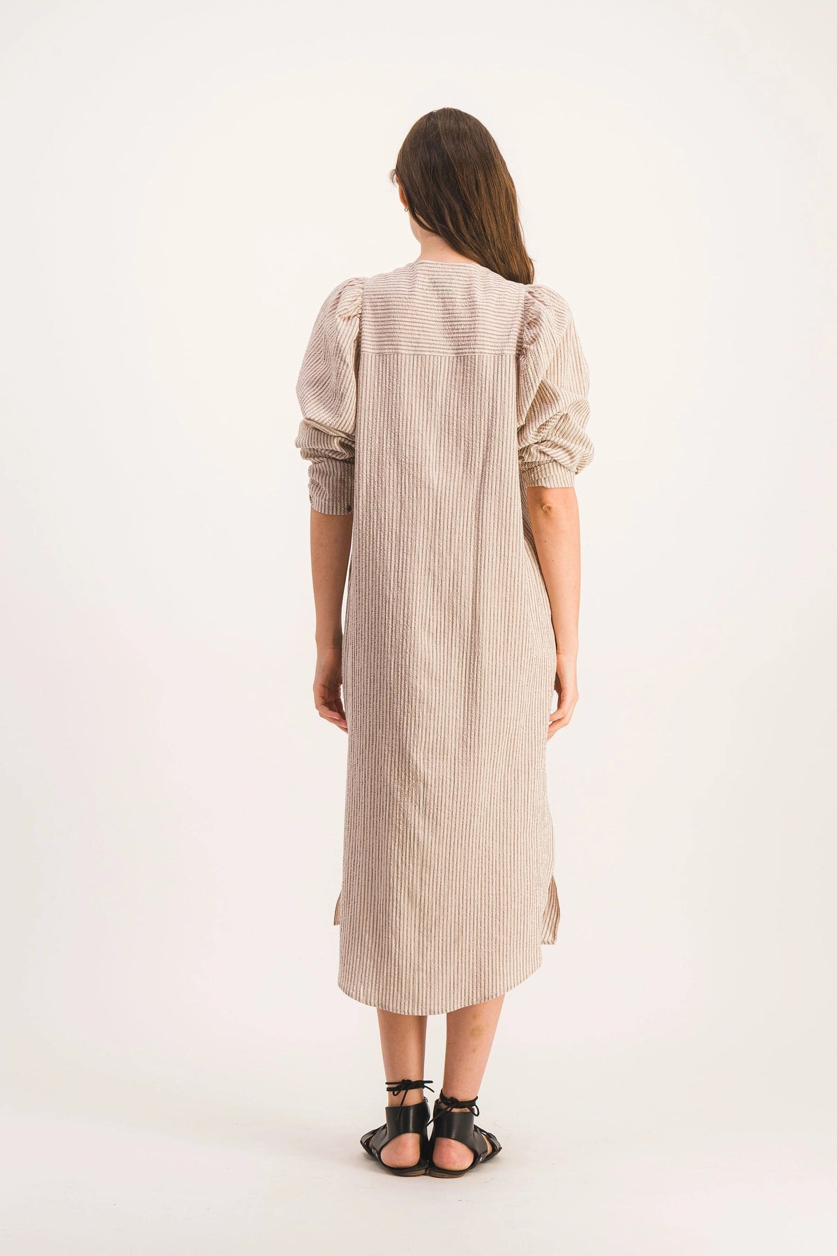 ROBE LORETTE RAYURES