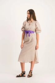 ROBE LORETTE RAYURES