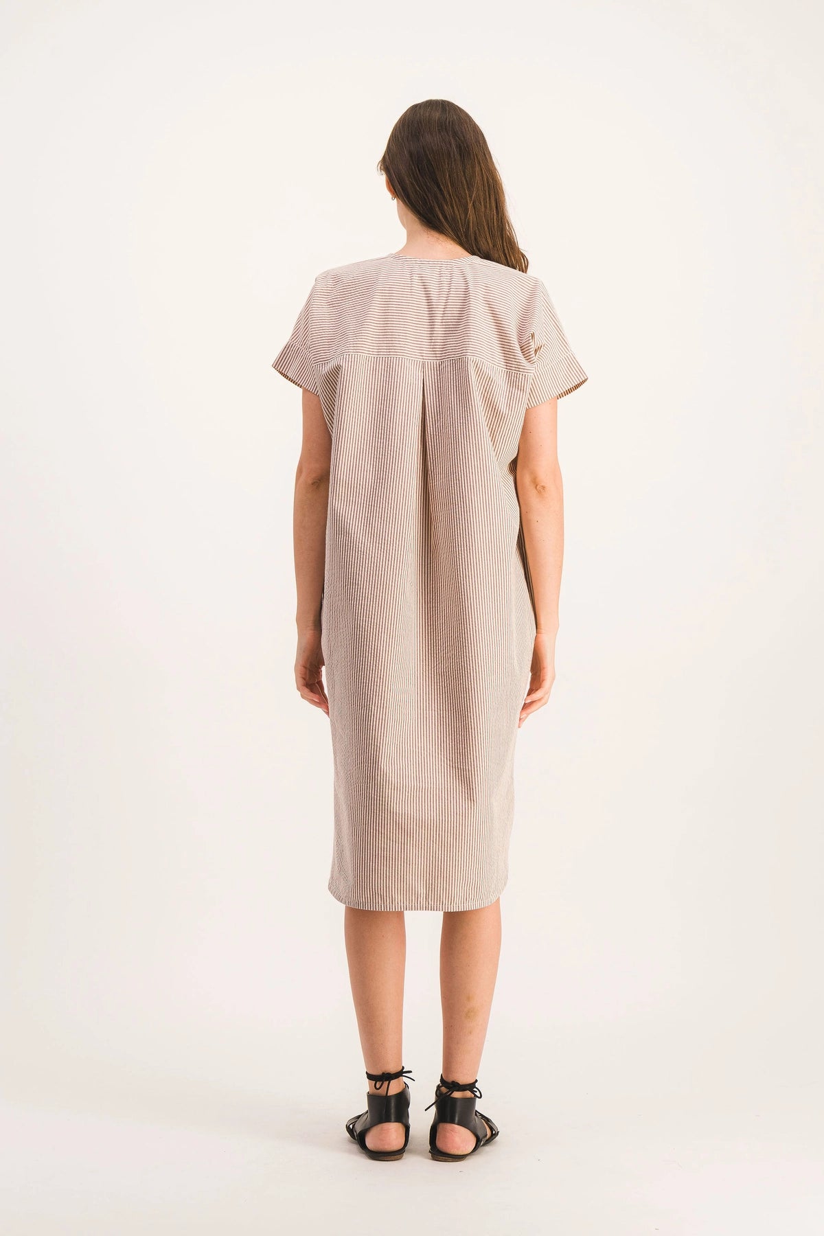 ROBE LORETTE RAYURES