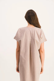 ROBE LORETTE RAYURES