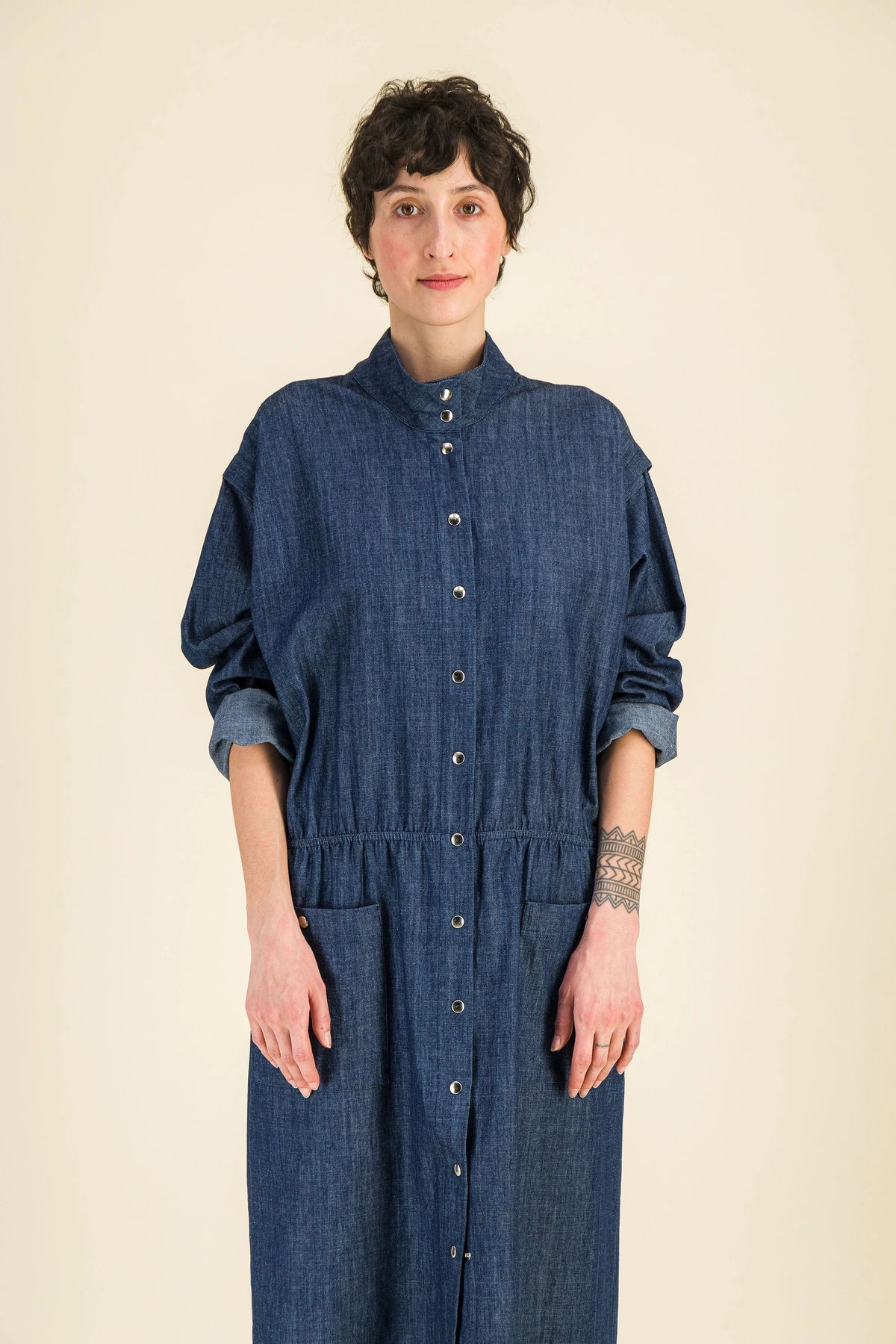 ROBE IDA DENIM LIGHT