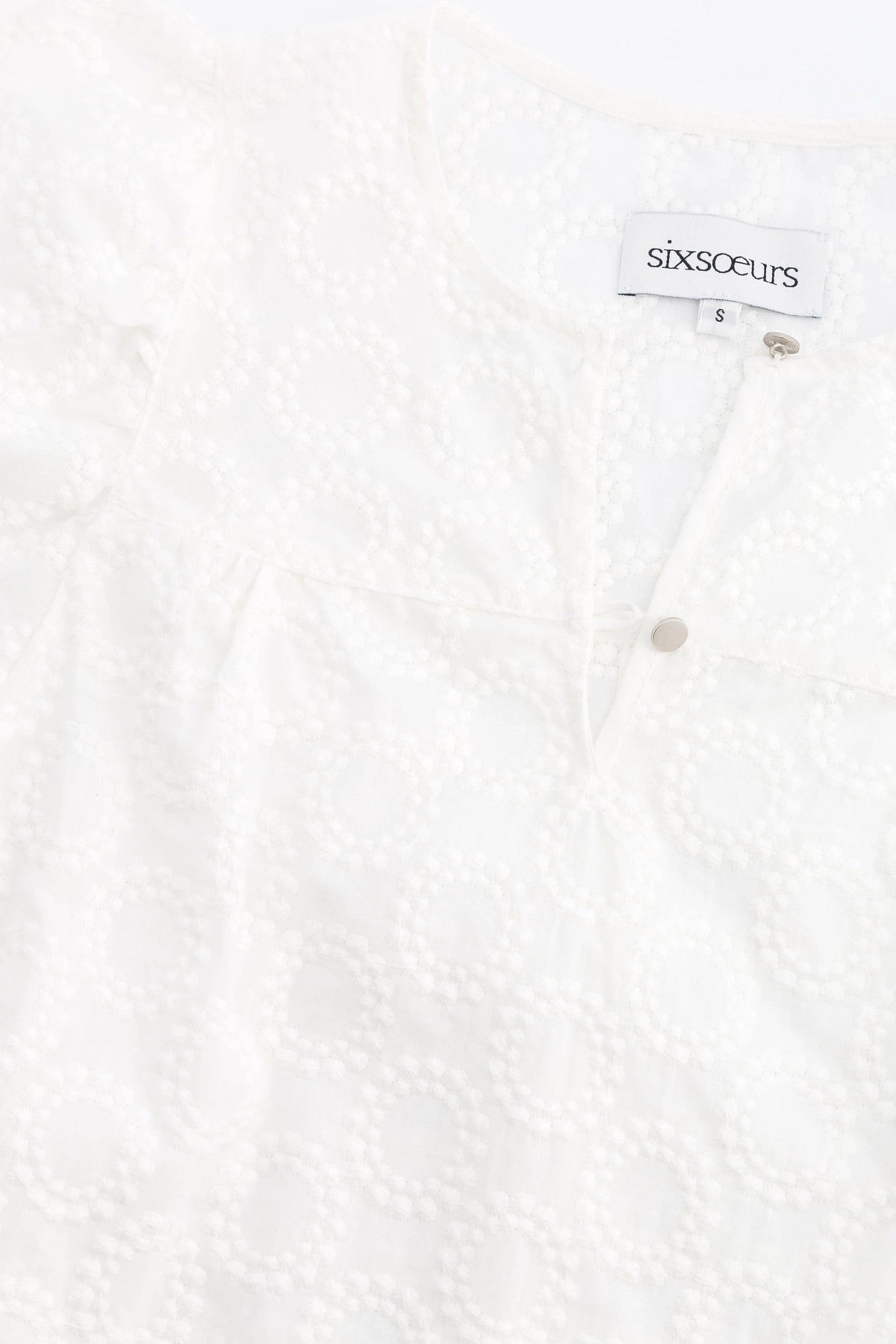 ROBE KIKI BRODERIES ANGLAISES