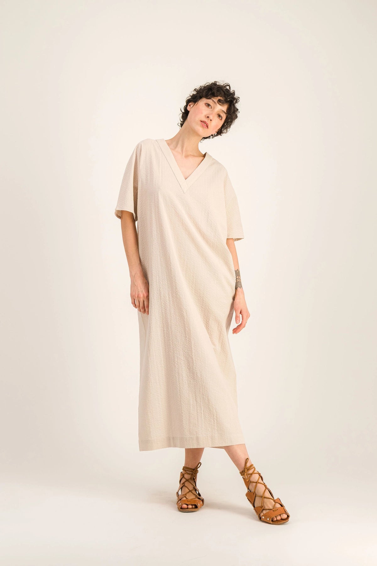 ROBE ERNESTINE BEIGE