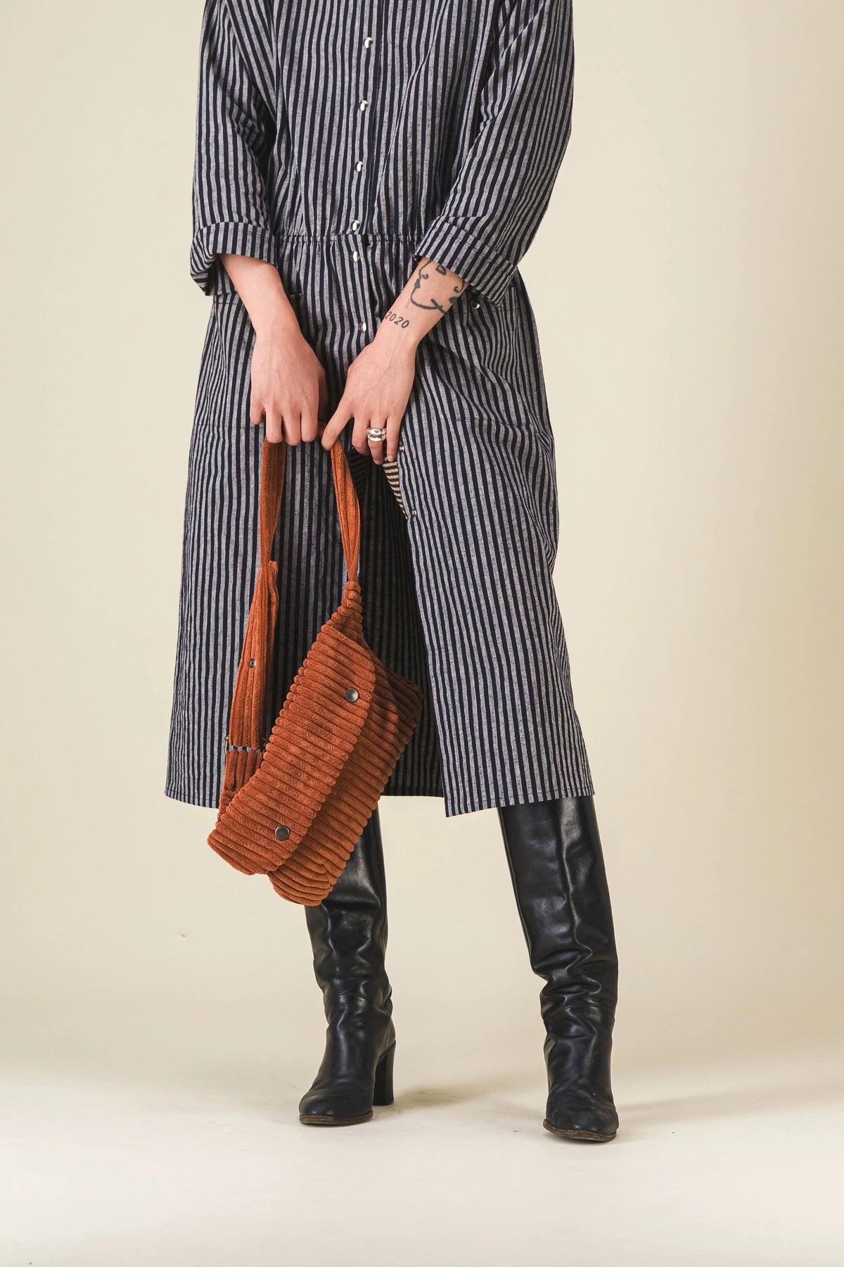 sac banane velours cotelé SIXSŒURS - Main Image