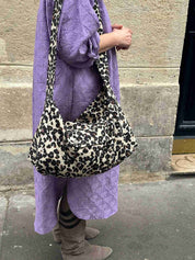 SAC BESACE POLLY LEOPARD