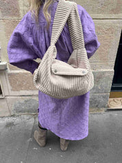 SAC BESACE POLLY ECRU