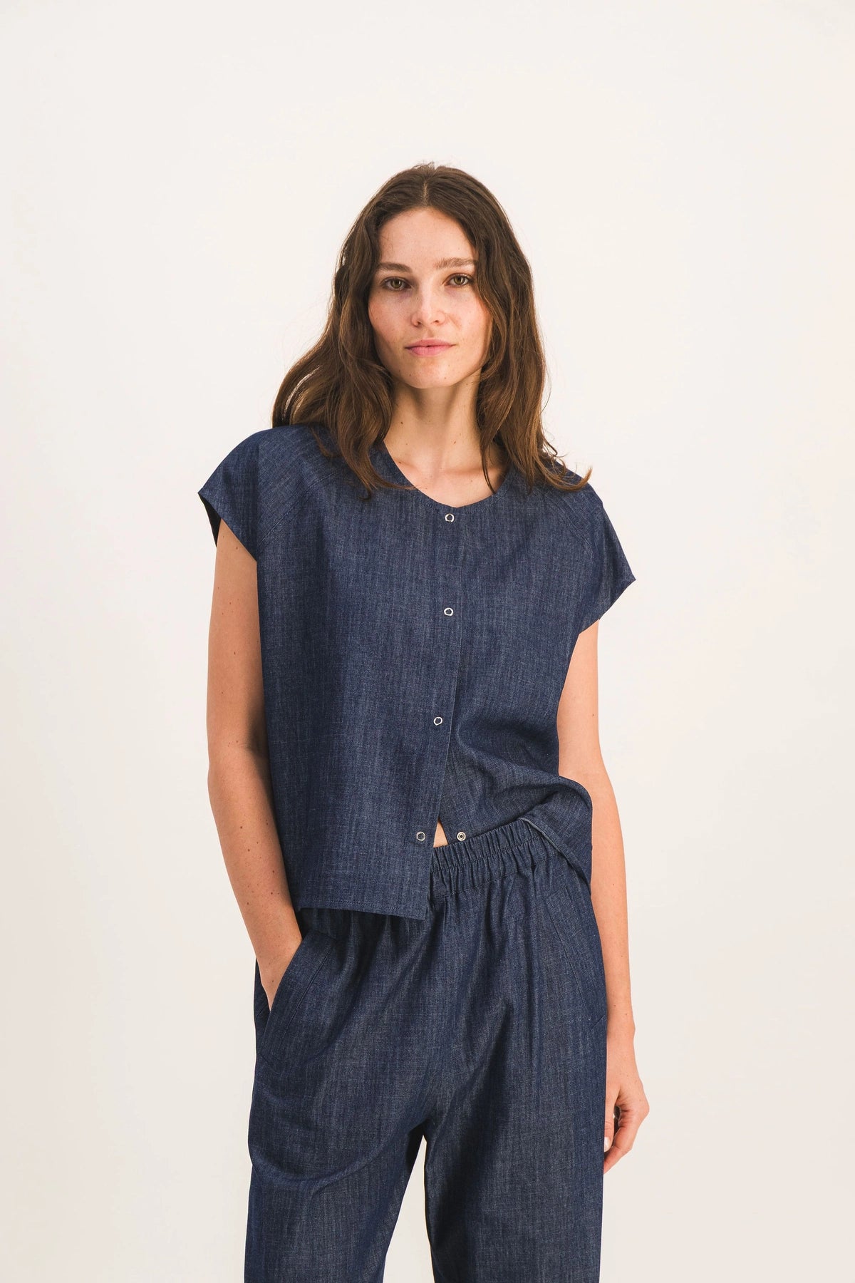 TOP PAULO DENIM LIGHT