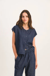 TOP PAULO DENIM LIGHT