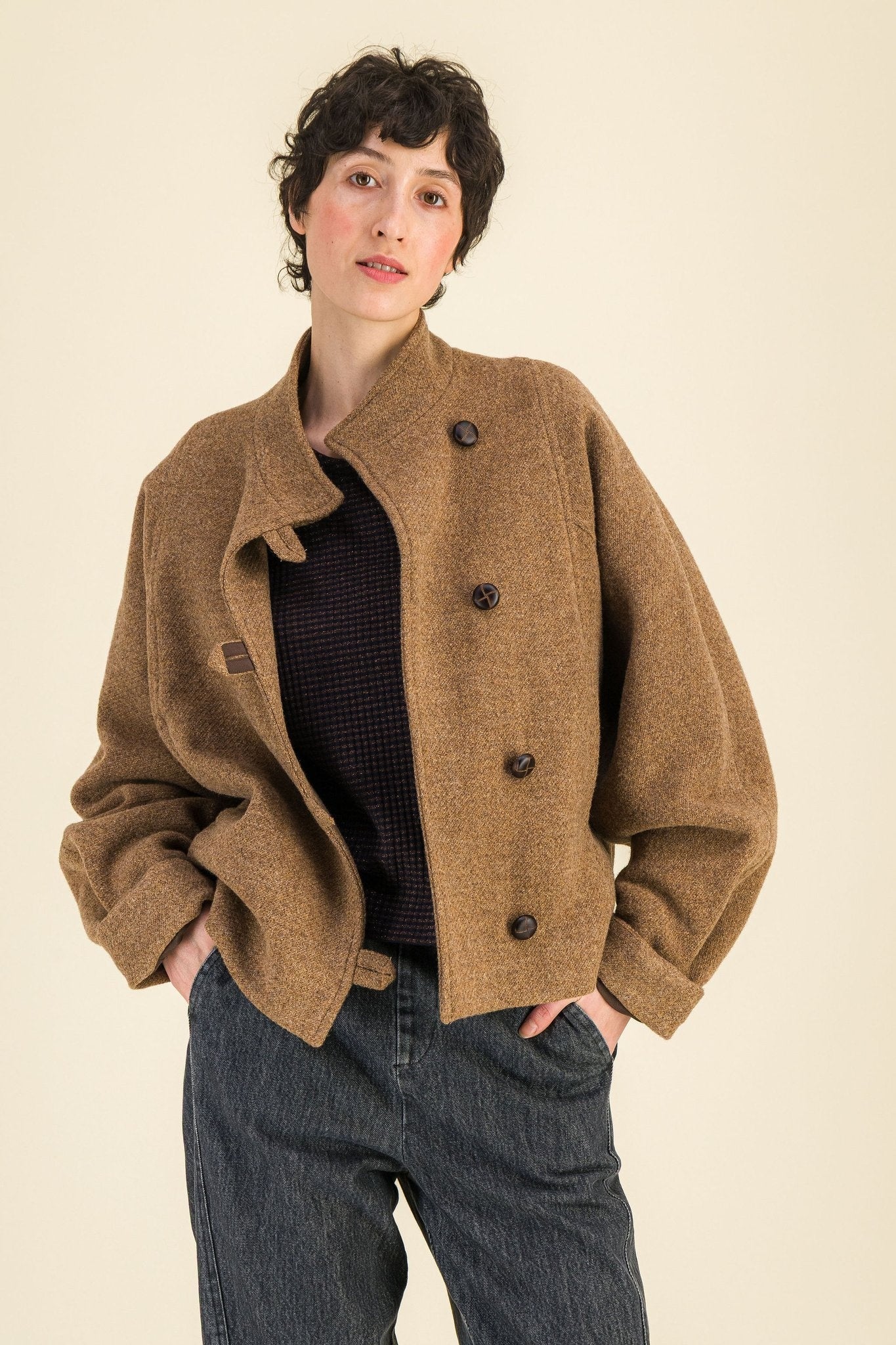 Blouson Eden Praline - SIXSOEURS