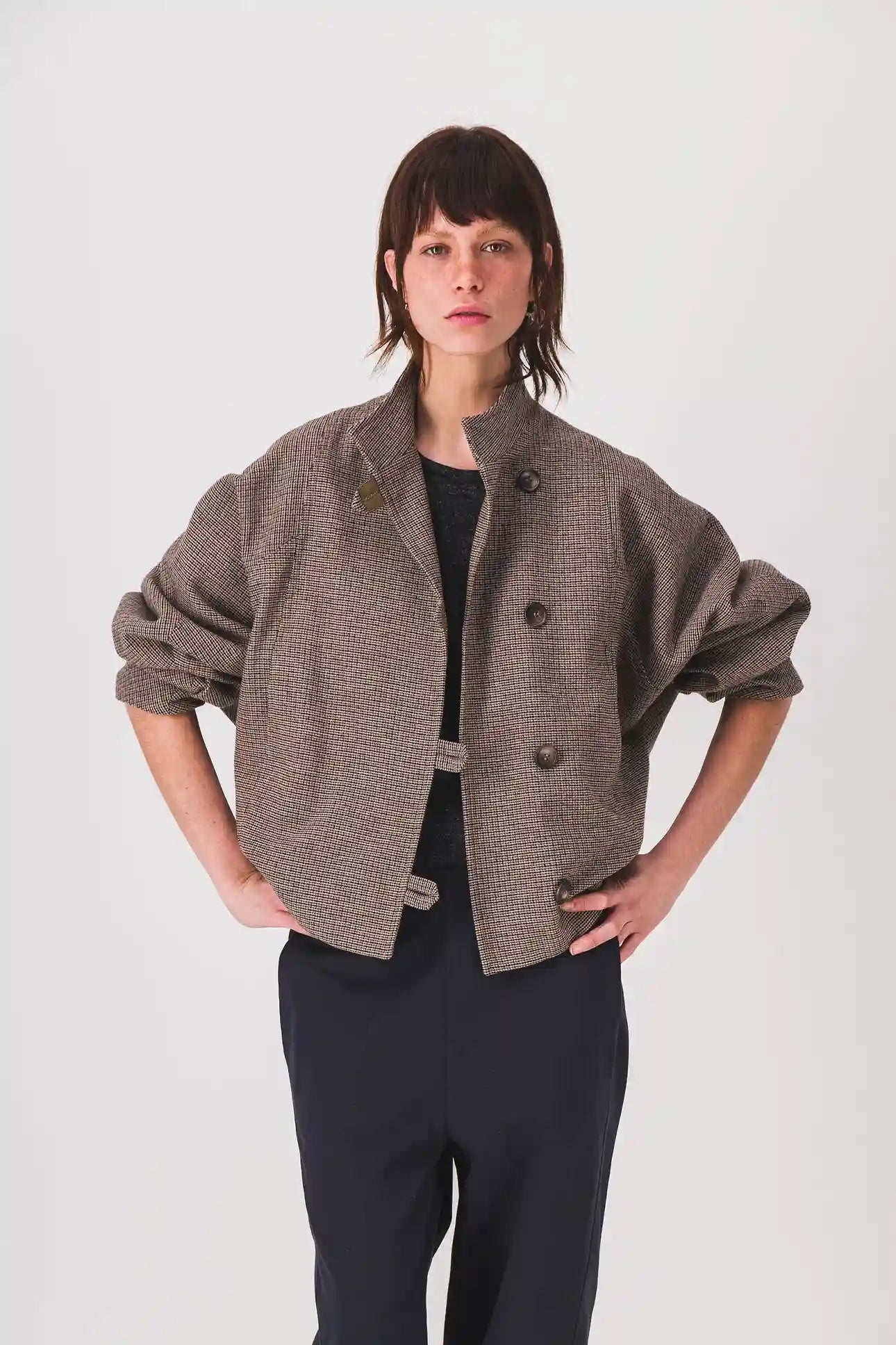 blouson_en_laine_pied_de_poule_à_brides._blouson_jasper_pe25