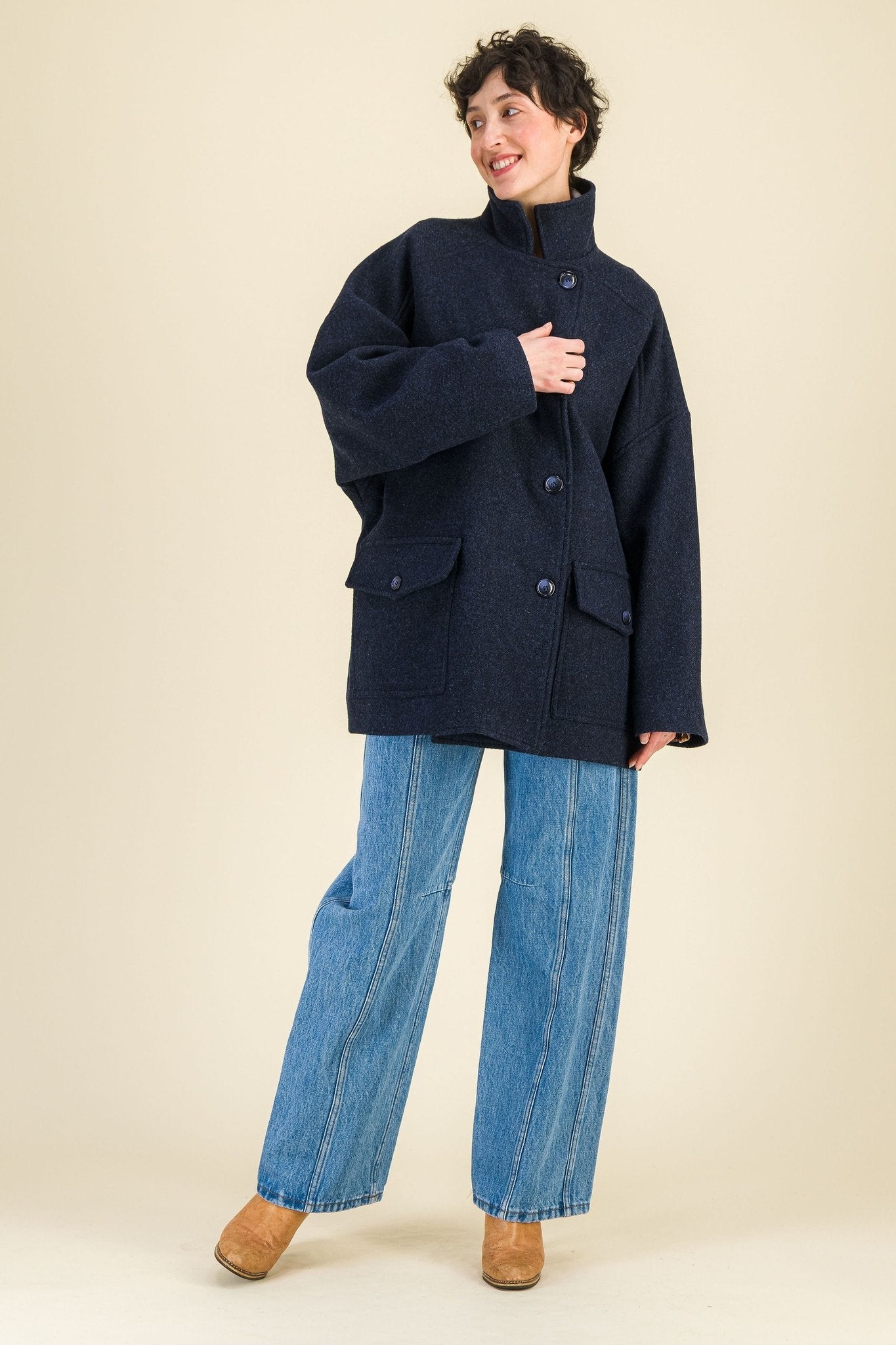 Veste James Marine - SIXSOEURS