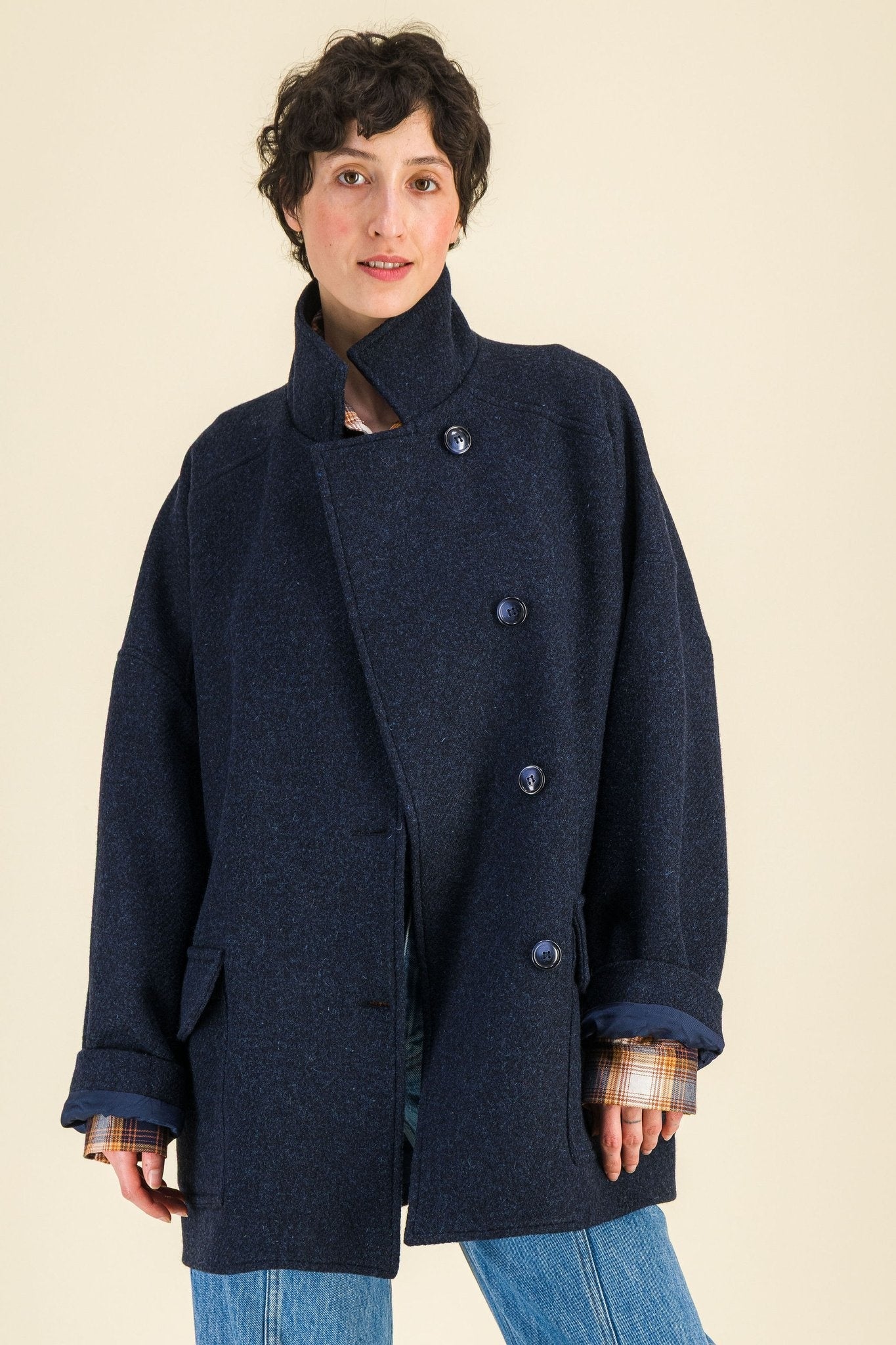Veste James Marine - SIXSOEURS