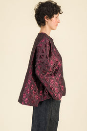 Cardigan Taïga Bordeaux - SIXSOEURS
