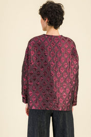 Cardigan Taïga Bordeaux - SIXSOEURS