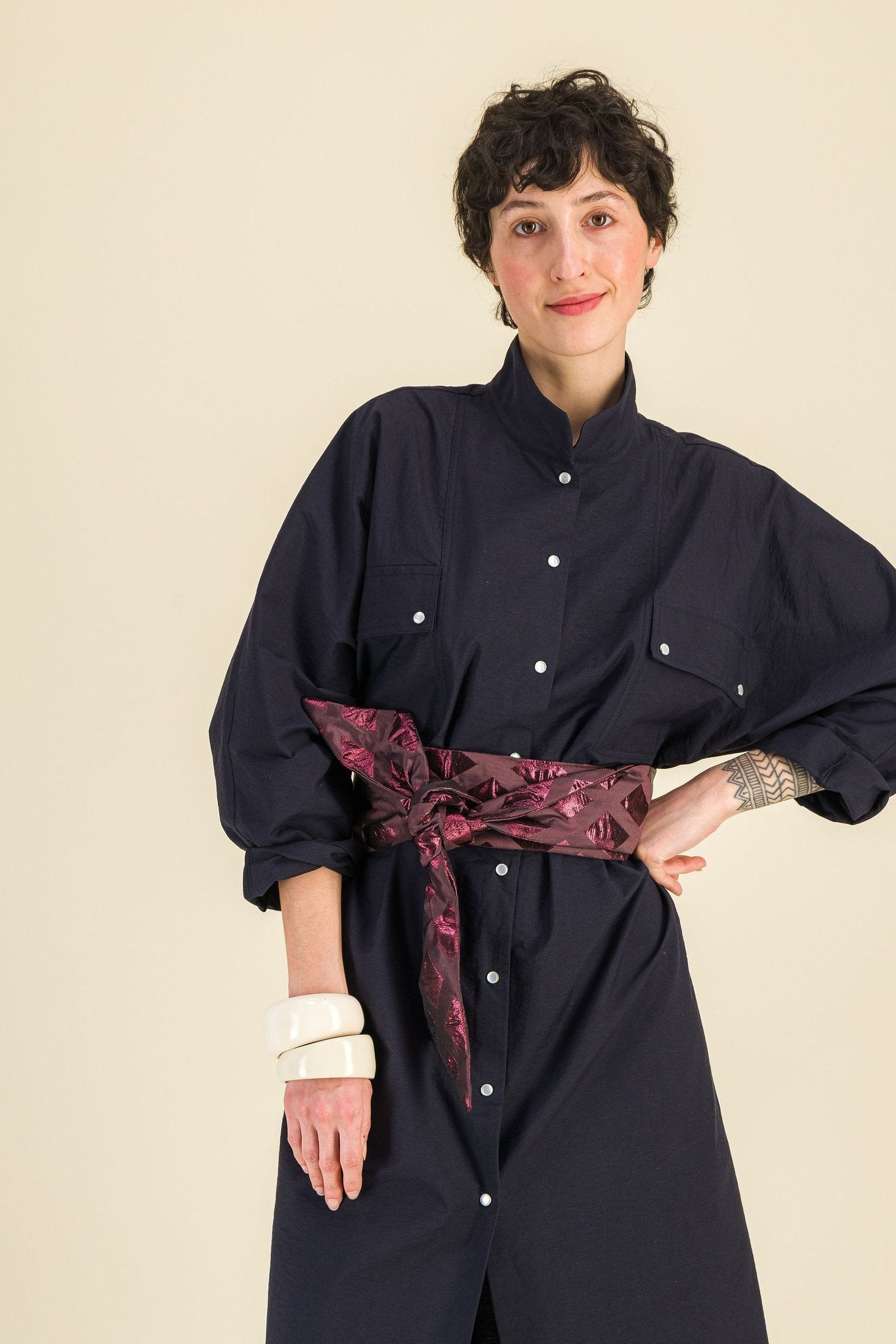 Ceinture Christine Bordeaux - SIXSOEURS