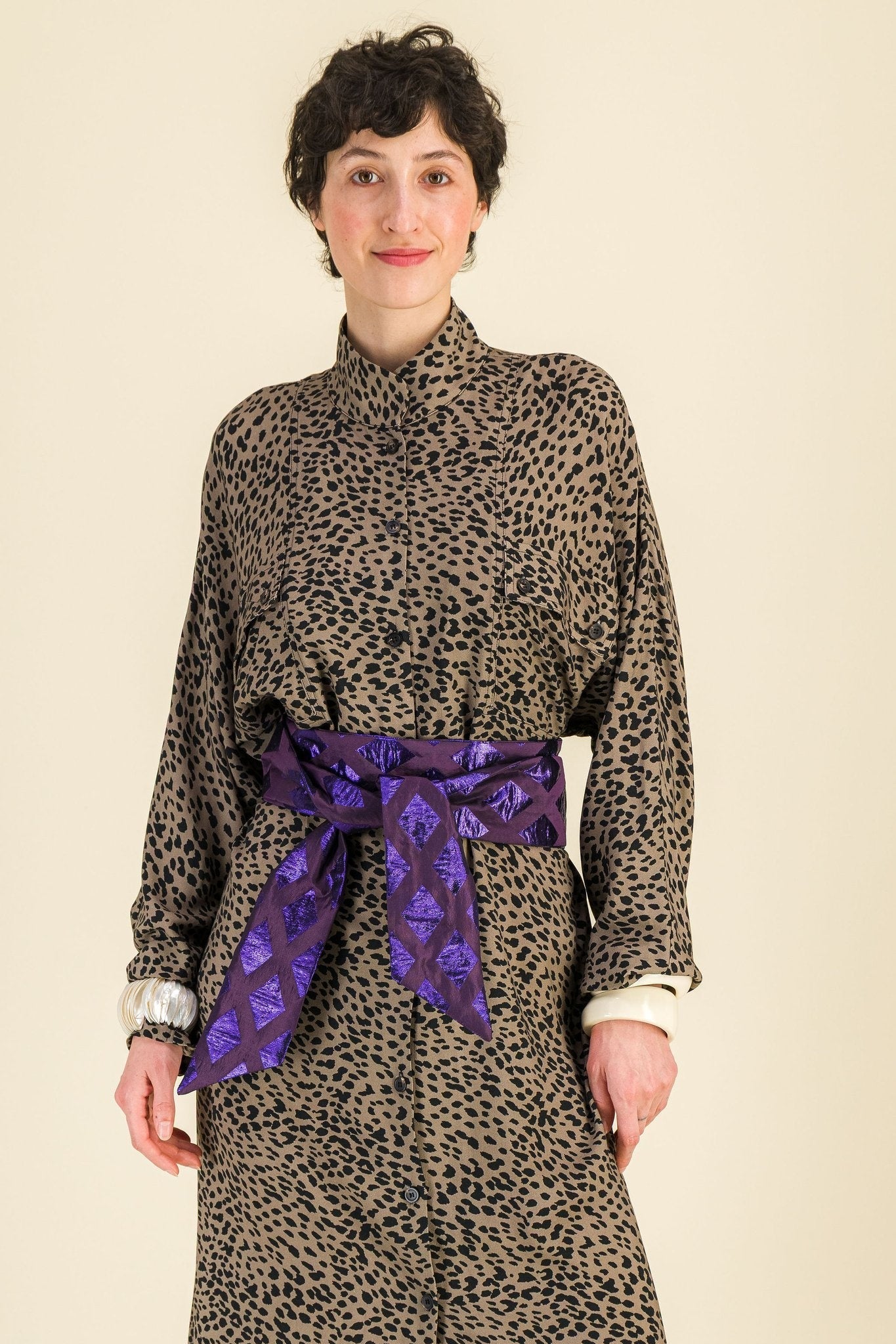 Ceinture Christine Violet - SIXSOEURS