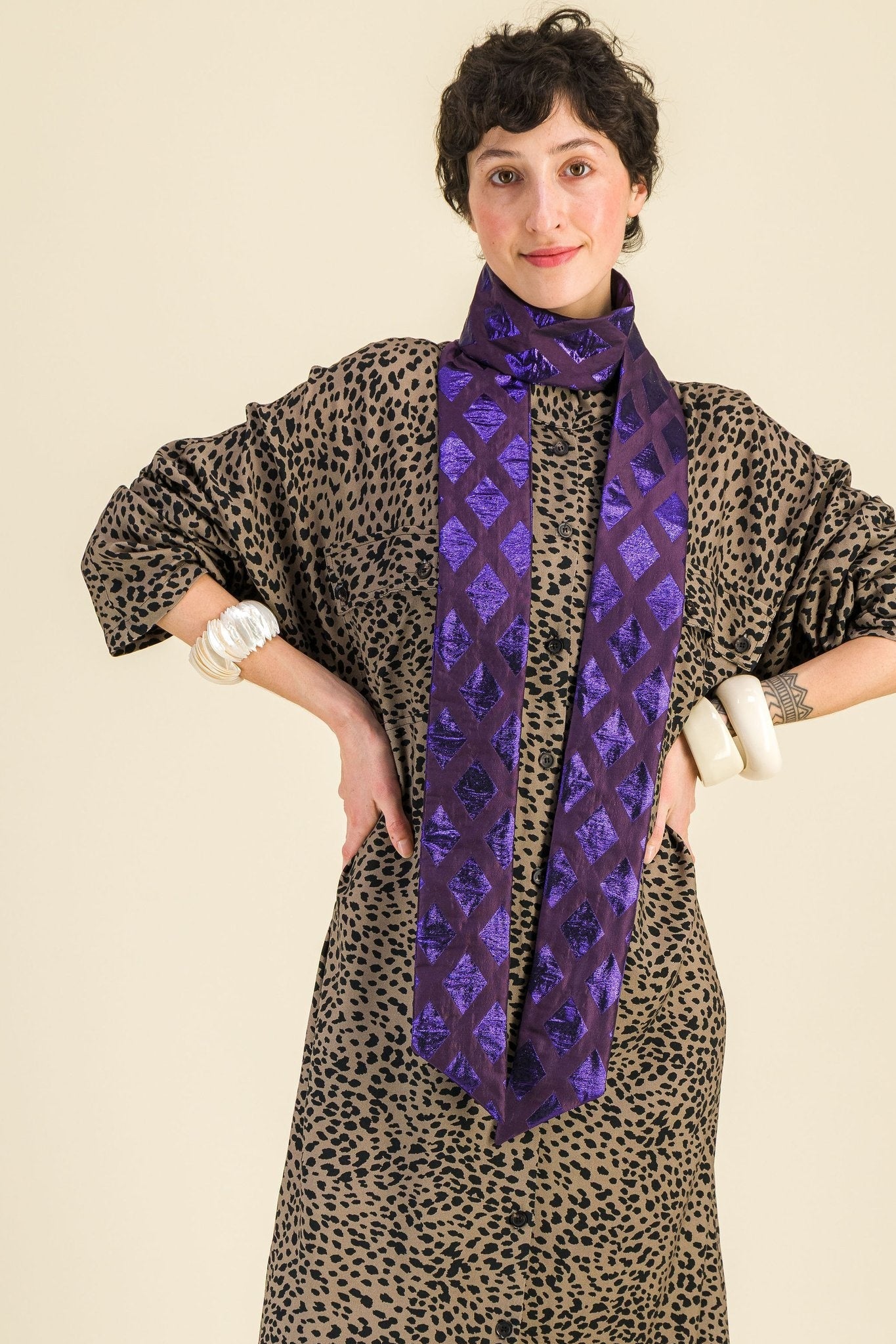 Ceinture Christine Violet - SIXSOEURS